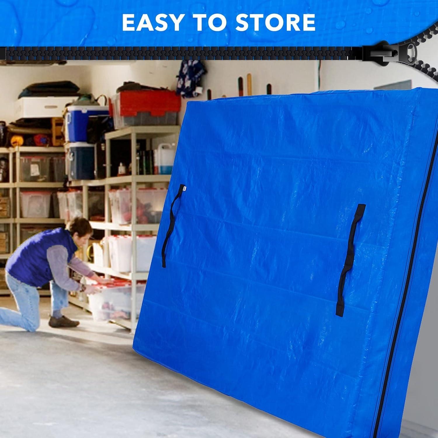 Waterproof Mattress Storage Bag/Cover Dustproof Protective Cover For Queen/Double Mattress (236×136 Cm / 1 Pc) - Image 3