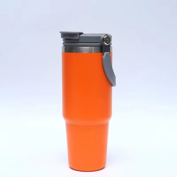Handheld Dual Drink 304 Stainless Steel Insulated Cup - Image 3