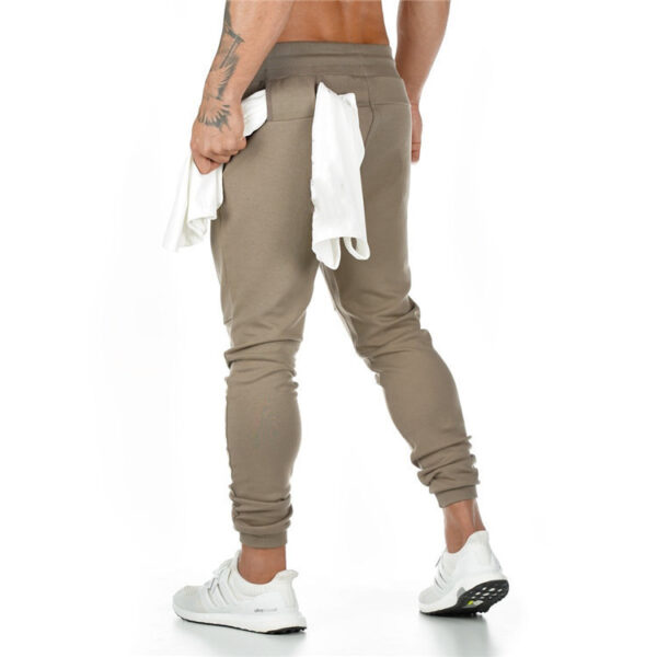 Sports Trousers Men'S Fitness Hanging Towel Trousers Running Training Feet Pants - Image 3