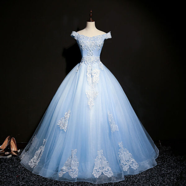 Evening dress wedding dress - Image 5