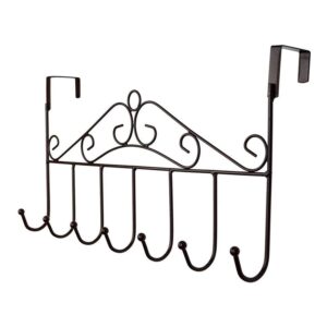 Over The Door Hanger Rack 7 Hooks Decorative Ognazier Hook (1 Pc)