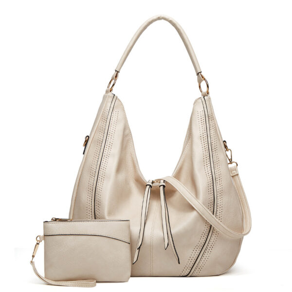 New Trend Retro Large Capacity Tote Shoulder Bag Tassel Hollow One-shoulder Casual Bag Women's Big Bag Casual Bag - Image 6