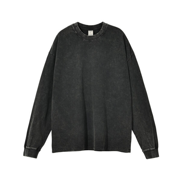 Washed Vintage Men's Long Sleeve - Image 4