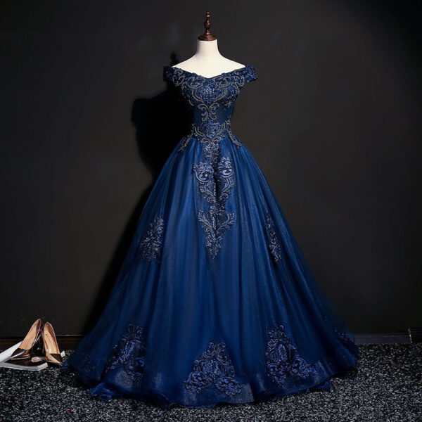 Evening dress wedding dress - Image 4