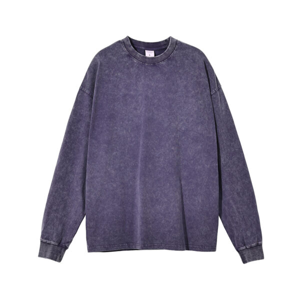 Washed Vintage Men's Long Sleeve - Image 5