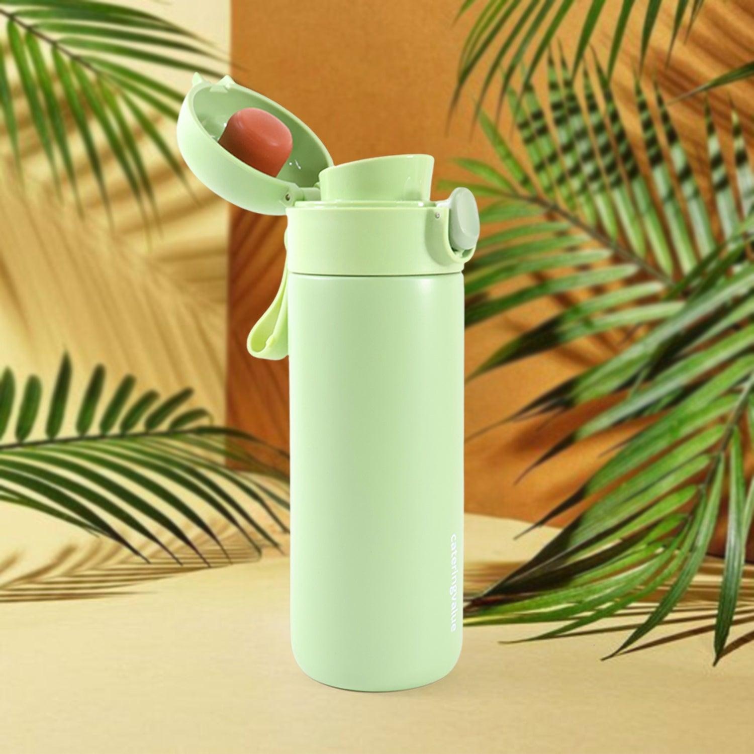 Stainless Steel Insulated Water Bottle Leak-Proof, Double Wall Flask For Hot & Cold Drinks-450Ml - Image 3