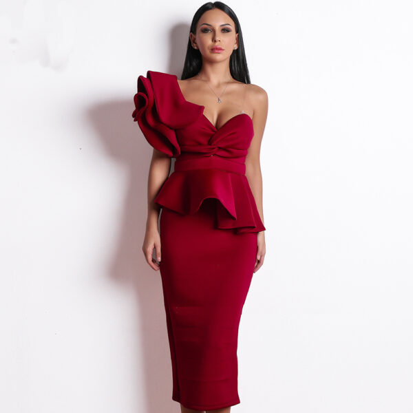 Sexy strapless dress - Image 4