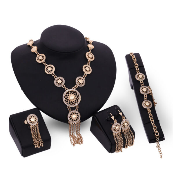 European And American Party Ladies Jewellery Set - Image 2