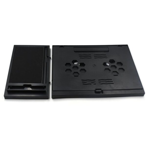 Portable Foldable Laptop Stand - Compatible With Macbook, Notebook, And Tablet + Free Phone Stand