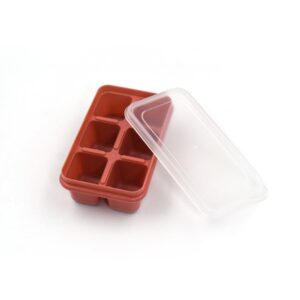 6 Cavity Silicone Ice Tray Used In All Kinds Of Places Like Household Kitchens For Making Ice From Water And Various Things And All.