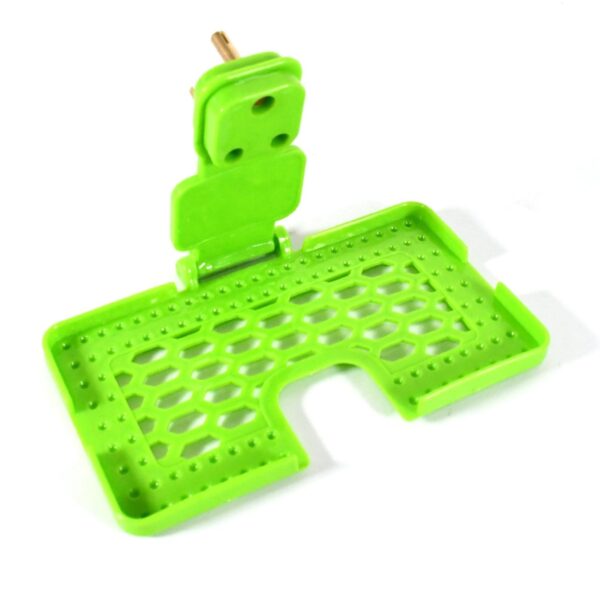 Multi-Purpose Wall Holder Stand For Charging Mobile, Just Fit In Socket And Hang (Mix Color / 1 Pc)