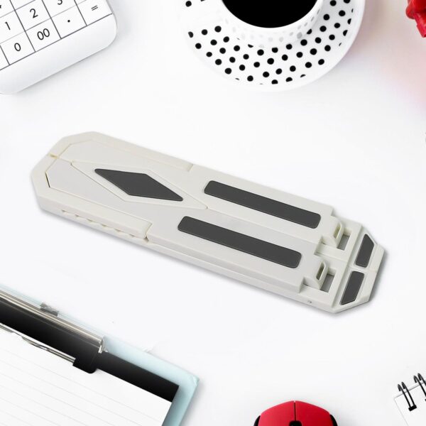 Multi-Position Adjustable Tablet and Mobile Phone Holder  Sturdy, Portable, and Hands-Free Support for Devices - Image 2