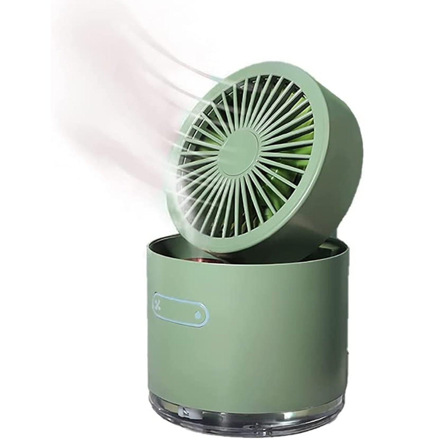 Mini Desktop Cooling Fan With Humidifier Spray - Image 3