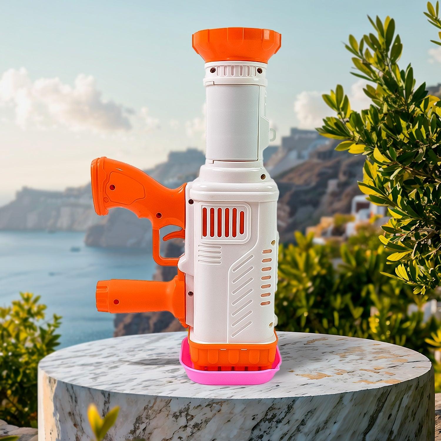 36-Hole Rechargeable Bubble Gun Toy Powerful, Big Bubble Machine For Child, Fun & Continuous Blowing (1 Set) - Image 3