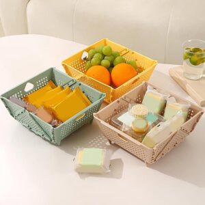 Storage Basket Box With Holes Ventilated Design (23×20 Cm / 1 Pc)