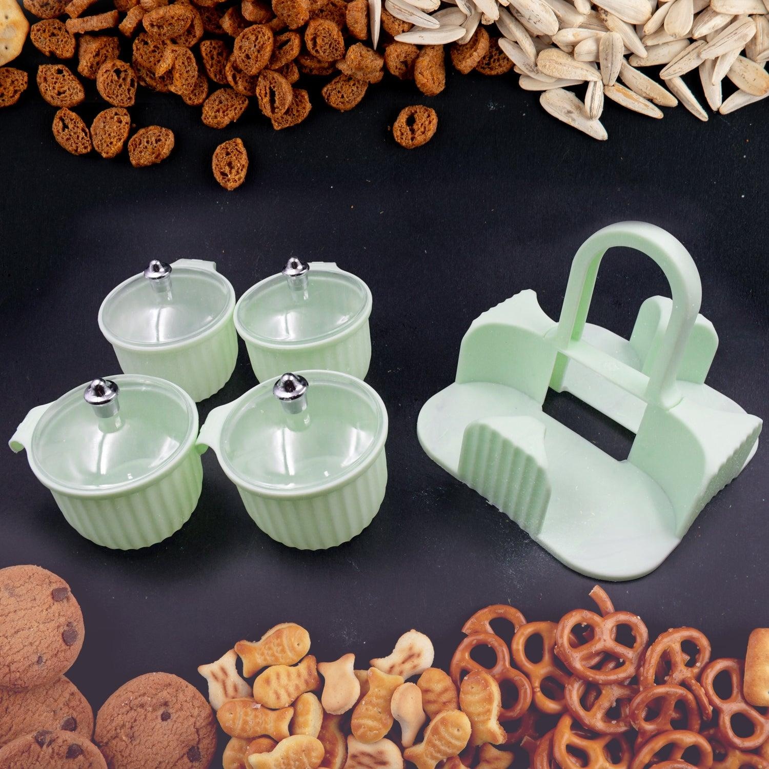 Multipurpose Plastic Storage Container Set: Kitchen Jars, Spices, Cookies - Image 3