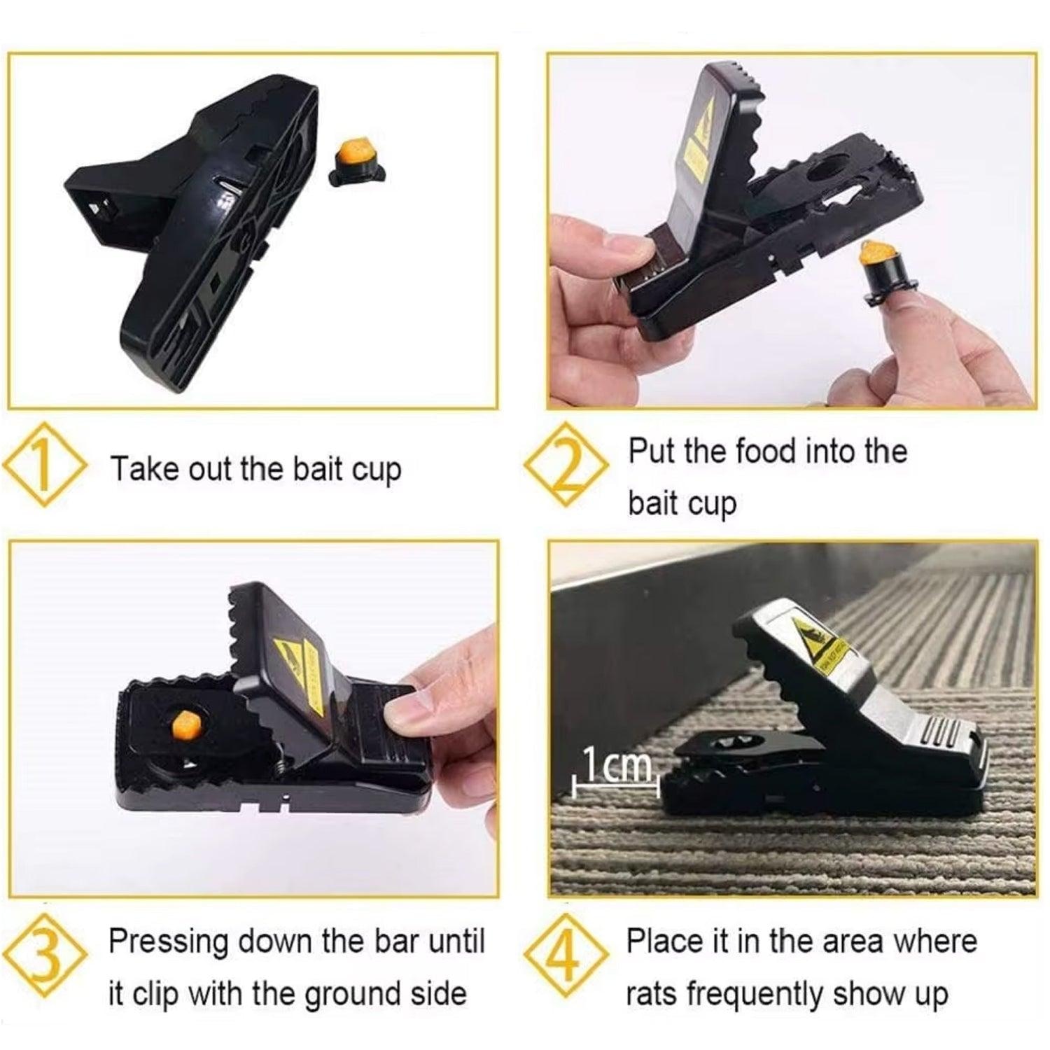 Big Mouse Trap With Extremely Highly Sensitive Trigger Mechanism (1 Pc) - Image 4