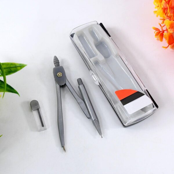 4-In-1 Geometry Compass Set  Precision Tools For Students - Image 2