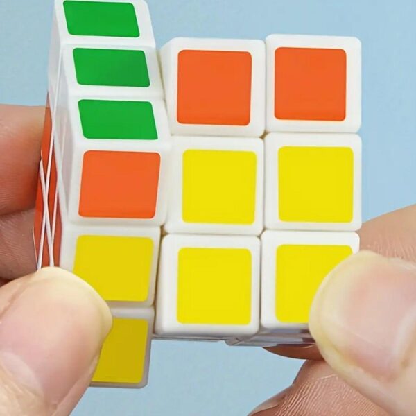 3X3X3 Cube Solving Kit - Includes Cube, Formula Sheets, Stylish For Beginners And Enthusiasts, 3D Puzzles Game | Rubick Cube Puzzle Cubes | Rubix Cube (1 Pc ) - Image 5
