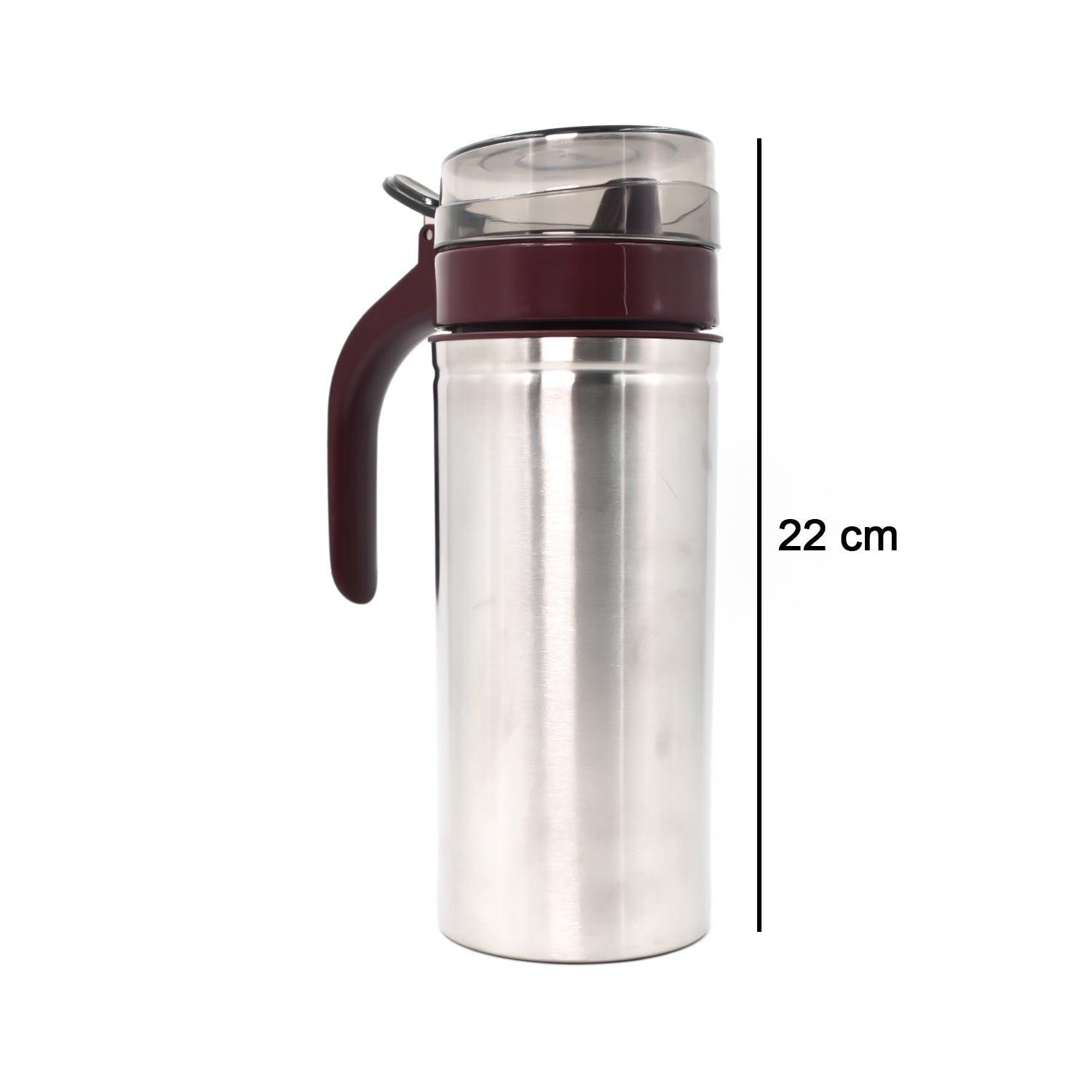 Oil Dispenser Bottle Leak-Proof Kitchen Oil Can With Small Nozzle For Controlled Pouring Sleek & Durable Design - Image 3
