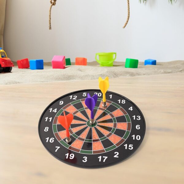 Classic Magnetic Game Set  Safe & Fun Indoor Game For Children And Adults | Wall-Mountable Dart Board With Magnetic - Image 4