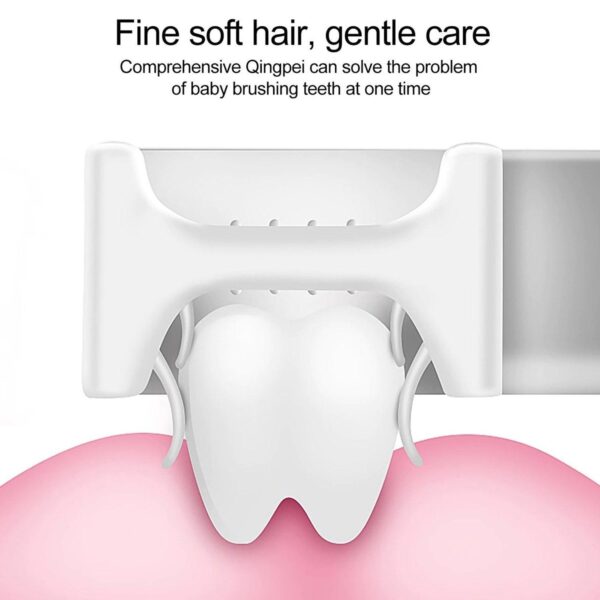 Silicone U-Shape Toothbrush  Ergonomic, Soft Bristles for Comfortable and Thorough Cleaning, Ideal for Sensitive Teeth (1 Pc - Image 3