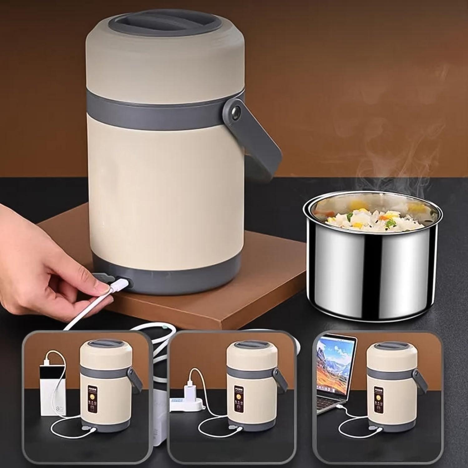 Usb Electric Heated Lunch Boxes (2 Ltr.) - Image 4