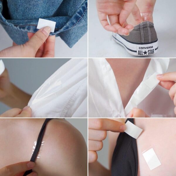 Waterproof Anti-Skid Disposable Double-Sided 36 Transparent Clear Tape  Secure Lingerie & Clothing for Discreet, Comfortable Hold - Image 5