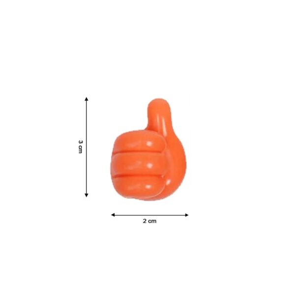 Multifunctional Multi functional Hand Shape Wall Clip Hanger Keys Cable Holder - Image 5