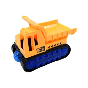 Self-Driving Super Dump Truck Toy With 360° Rotation, Lights, And Music  Engineering Vehicle Electric Toy For Children