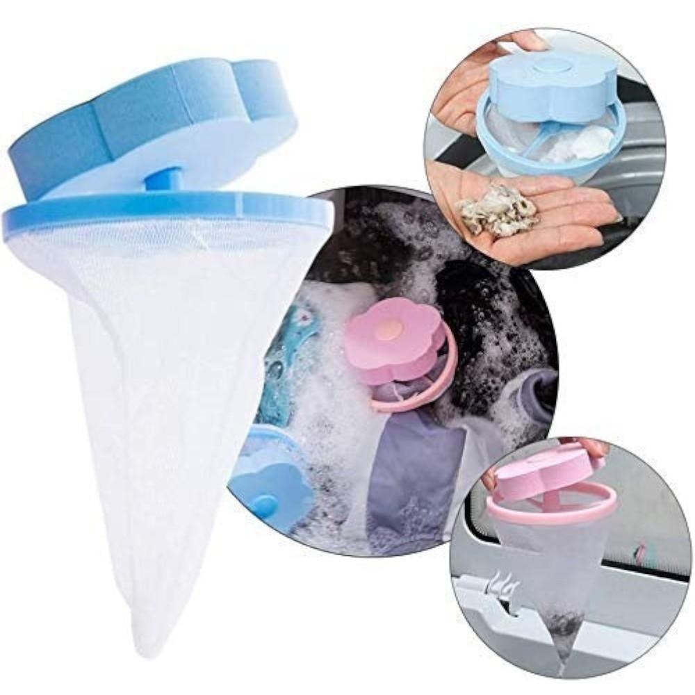 Floating Lint Collector for Washing Machine Easy-to-Use and Convenient Solution for Effortless Lint Removal Pack of 1 - Image 3