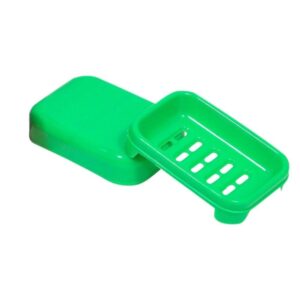 Covered Soap Keeping Plastic Case For Bathroom Use  Durable, Compact Soap Storage Box To Keep Soap Dry And Clean In Your Bathroom