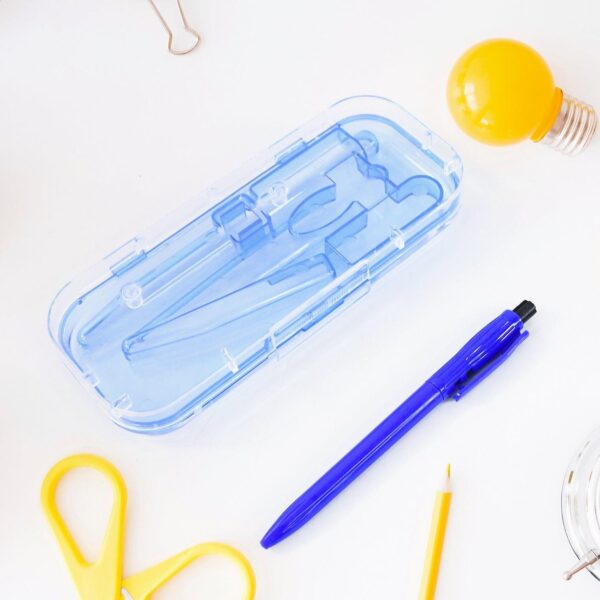 Complete Student Geometry Box Set  9 In 1 Essential School Kit (1 Set) - Image 5