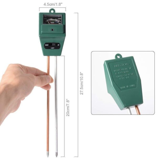 3 Way Soil Meter (Ph Testing Meter) - Image 3
