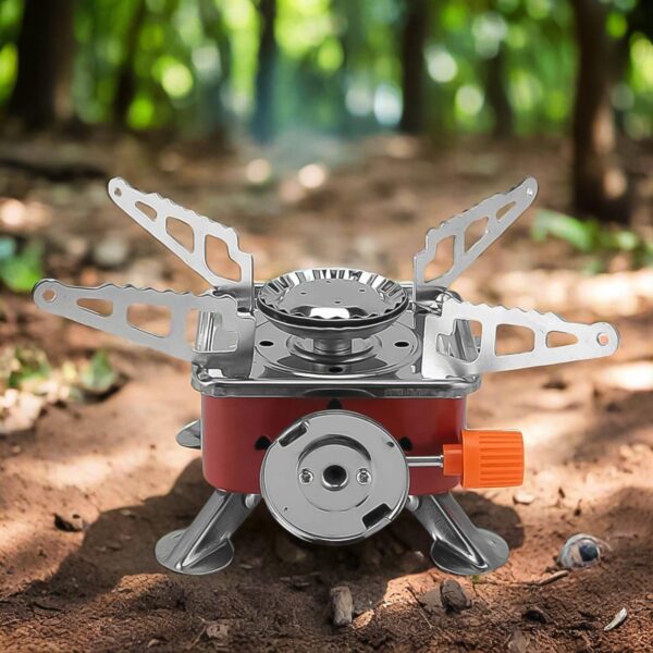 Mini Square Camping Stove, 2800W (1 Pc) - Image 2