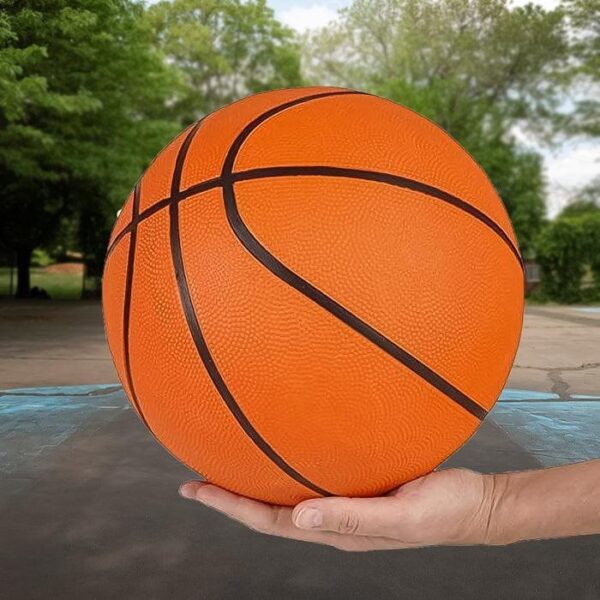 Bouncy Basketball  Durable And Fun Miniature Basketball For Indoor/Outdoor Play, & Sports Enthusiasts (1 Pc) - Image 2