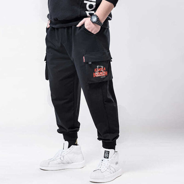 Polyester Plus Size Men's Casual Working Pants - Image 9