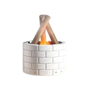 Bonfire Shaped Essential Oil Diffuser  Multi-Function Flame Effectdiffuser For Relaxation, Mood Lighting, And Home Ambiance (1 Piece)
