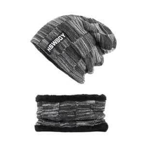 Soft Woolen Beanie Cap & Muffler Scarf Set  Cozy, Warm, And Stylish Winter Accessories For Cold Weather