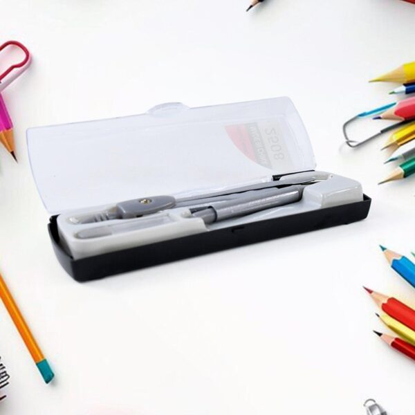 4-In-1 Geometry Compass Set  Precision Tools For Students - Image 3