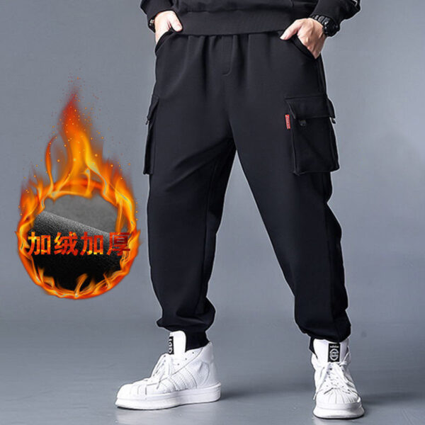 Polyester Plus Size Men's Casual Working Pants - Image 10