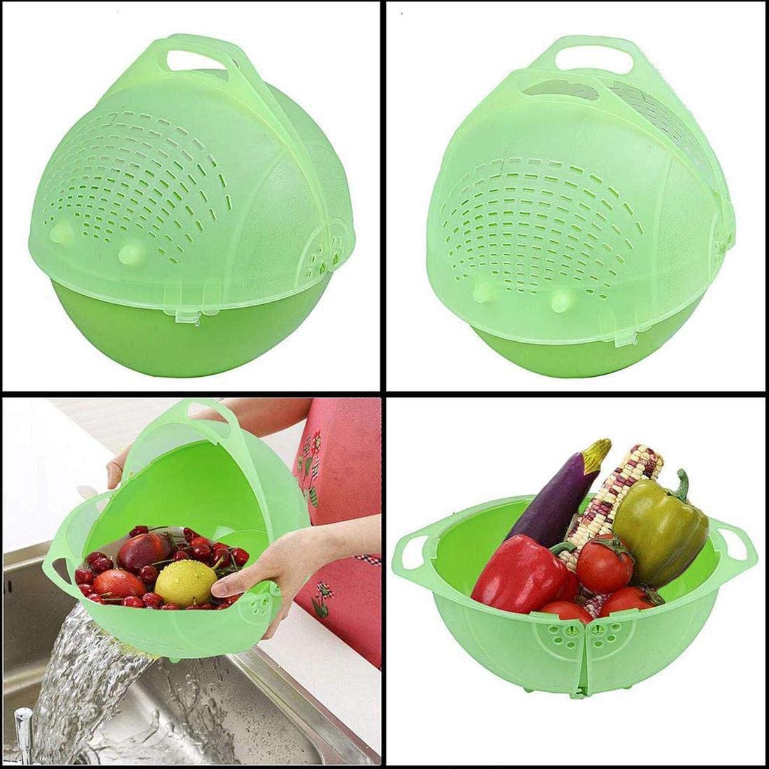 Smart Basket 3In1 Multiuse Fruit And Vegetable Bowl (1 Pc / Mix Color) - Image 4