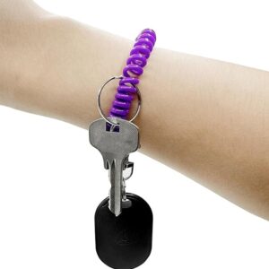 Telephone Wire Hair Bands  Set Of 2, Multicolour, Tangle-Free & Gentle Hair Ties
