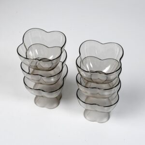 6-Piece Dessert Bowl Set  Ideal For Ice Cream, Salad & Fruits Serveware