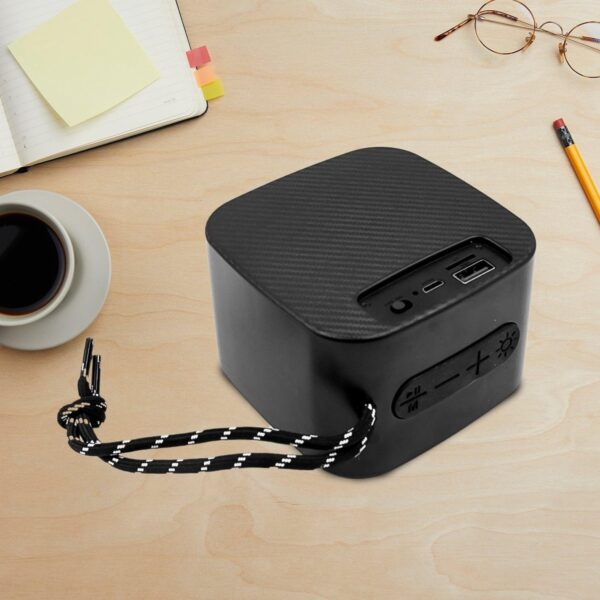 Portable Mini Wireless Bluetooth Speaker With Rgb Light Dynamic Thunder Sound, 1200Mah Battery 5W Bluetooth Speaker (Multicolor / Pack Of 1) - Image 5