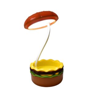 Burger Delight: Folding Led Night Lamp (1 Pc)