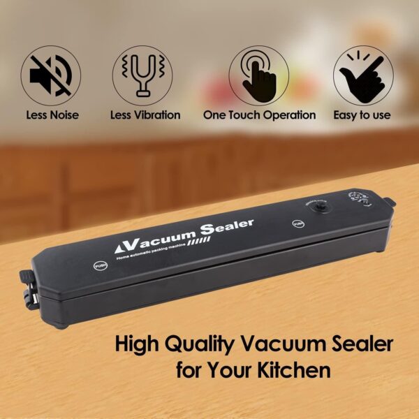 Vacuum Sealer Machine With 10 Pcs Bag (1 Set) - Image 2