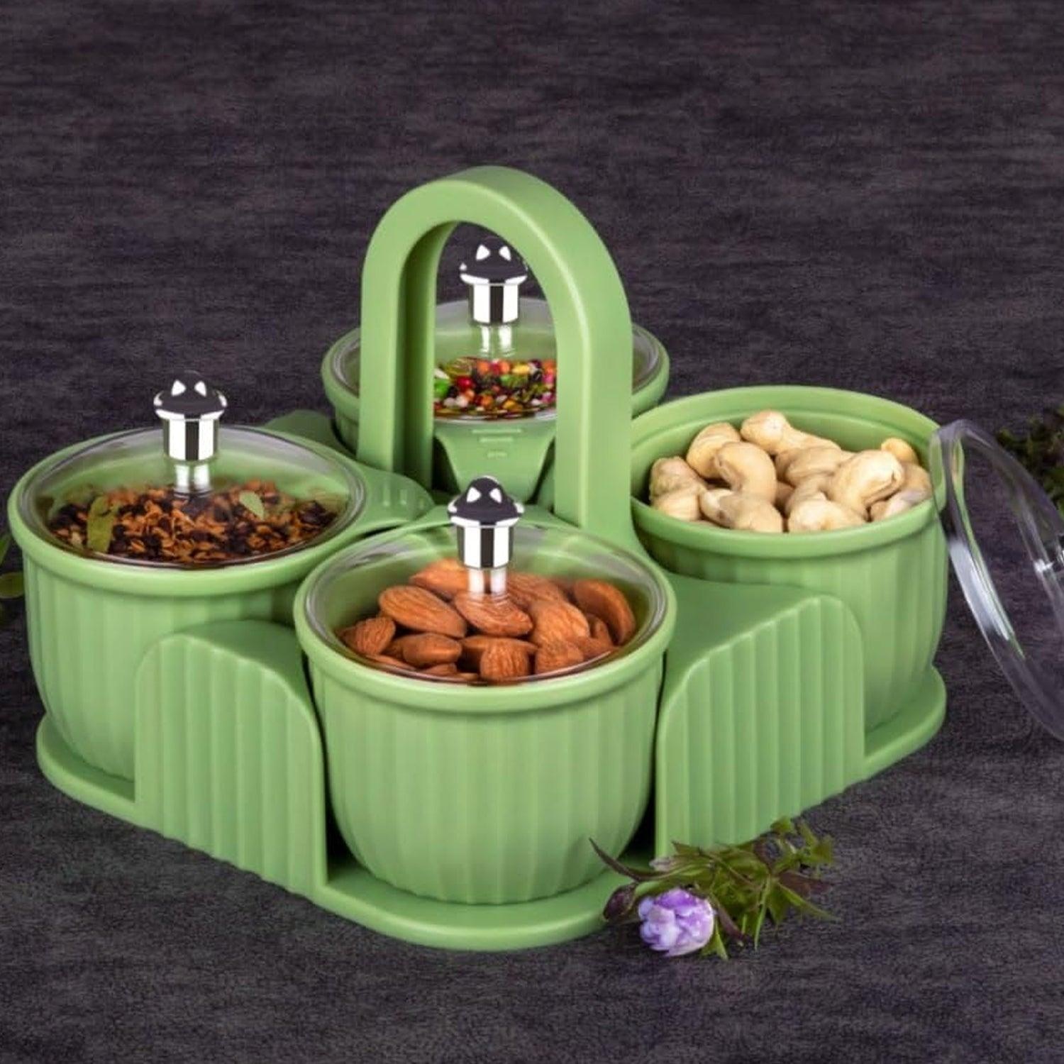 Multipurpose Plastic Storage Container Set: Kitchen Jars, Spices, Cookies - Image 5