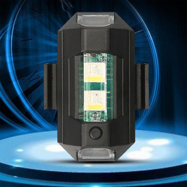 Mini Led Strobe Lights, Waterproof Lights, Lightweight Rgb Led Lights Drone Strobe Lights Veicle Anti-Collision Strobe Light Bike Motocycle Lights Usb Recharge Multi-Colors - Image 2