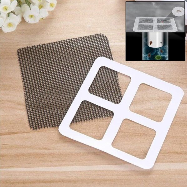 Window Screen Repair Tape (4x4 Inch)  Durable, Easy-to-Use Fix for Window & Door Screen Holes (1 Pc) - Image 2